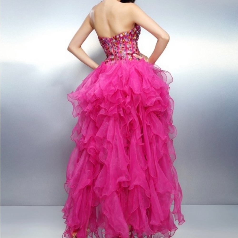 Pink beaded dress